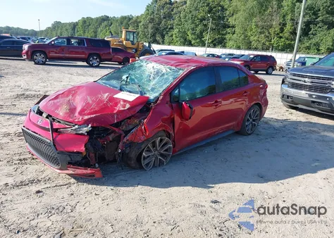 2021 Toyota Corolla Se from USA, damaged, VIN 5YFS4MCE3MP090090